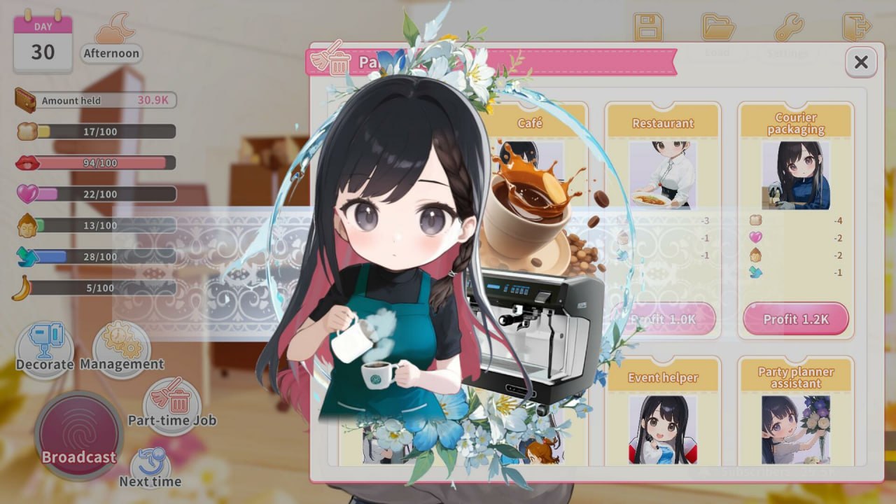 【SLG/PC】直播开始！VTuber 训练