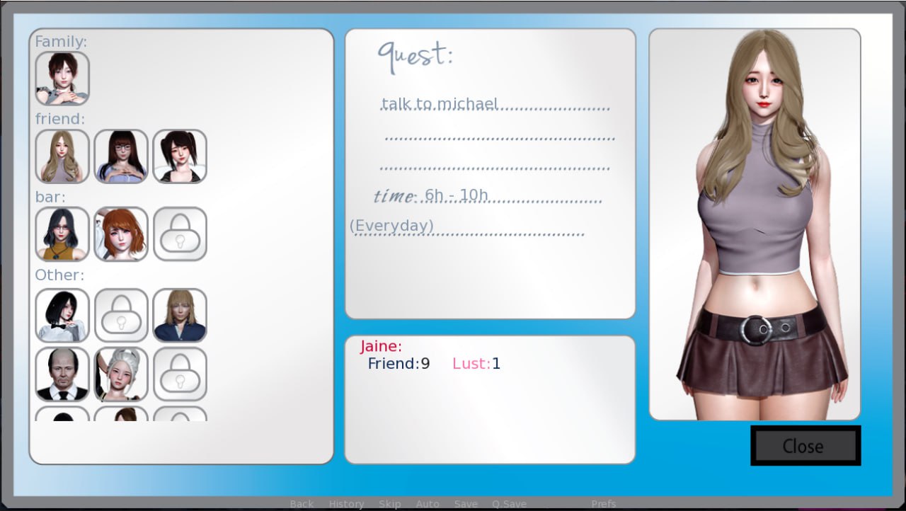 【SLG/PC/安卓】伊芙琳的故事  汉化版