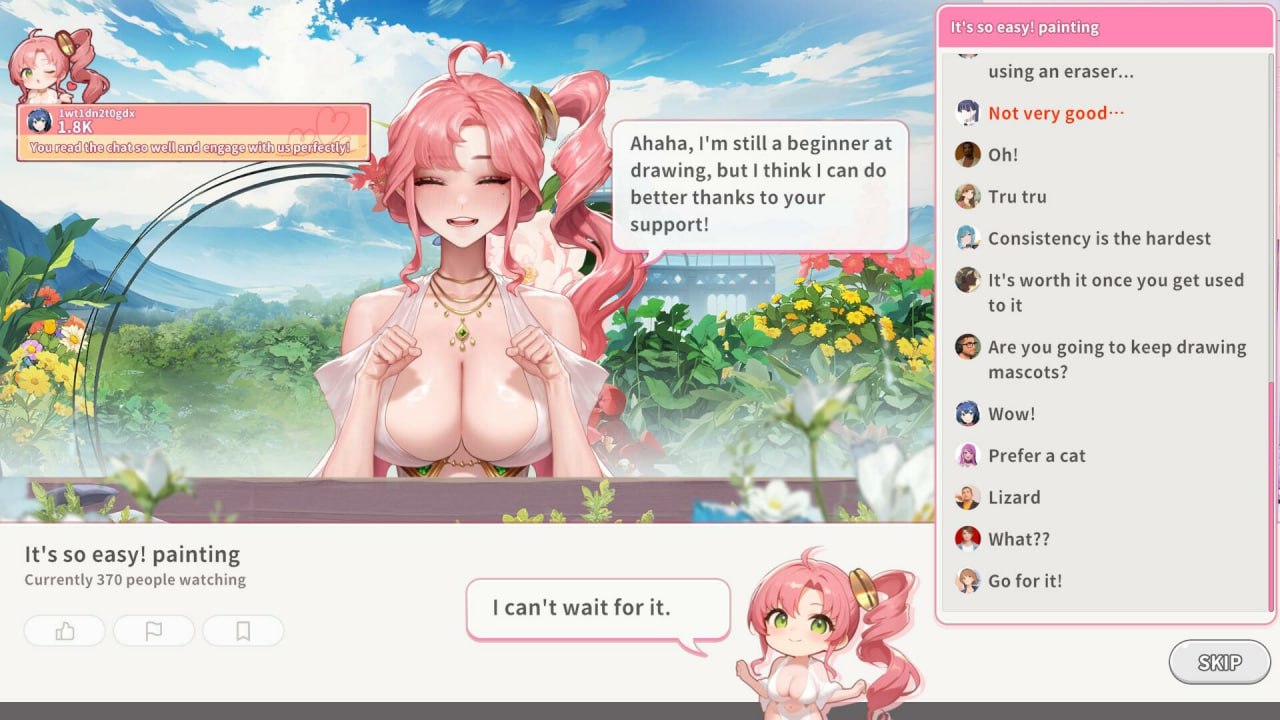 【SLG/PC】直播开始！VTuber 训练